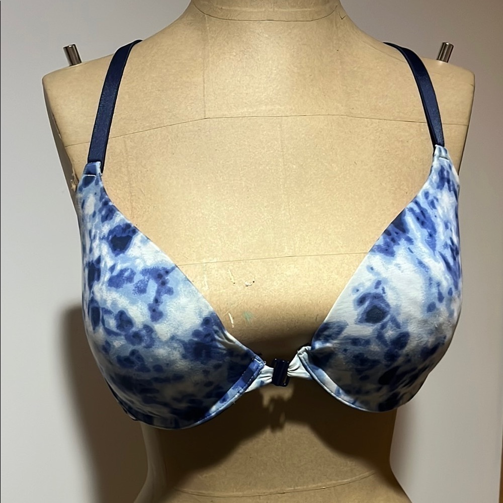 PINK Victoria's Secret Navy Tie-Dye Bra